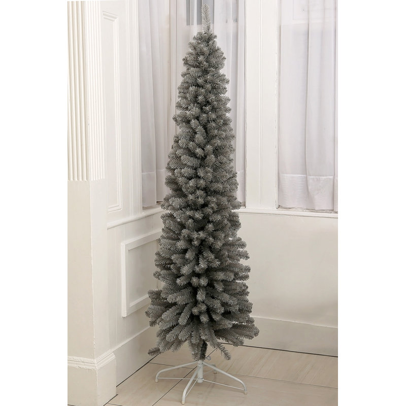 5.91' H Lighted Artificial Fir Christmas Tree