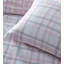 Raffael Flannel Chequered Duvet Cover Set with Pillowcases Included-820967413-820967414