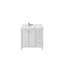 Meuble-lavabo simple 36 po avec comptoir en quartz Chicago-96137697