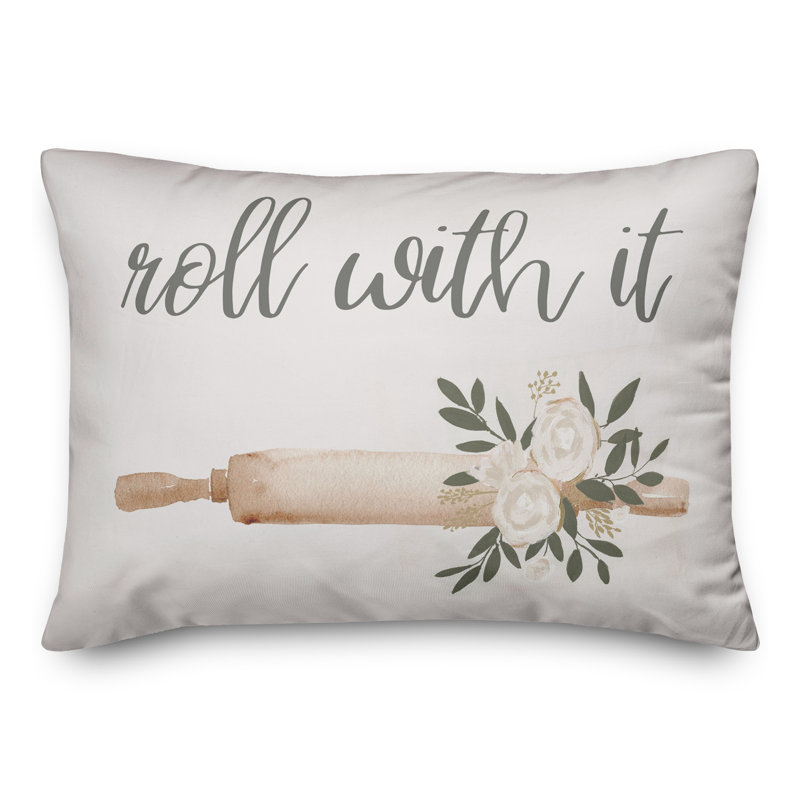 Roll with It Rectangular Pillow Cover & Insert