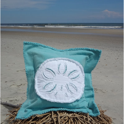 Cotton Reversible Throw Pillow