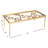 Chalanda Glass Top Coffee Table