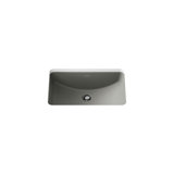 Ladena® Finish Vitreous China Rectangular Undermount Bathroom Sink with Overflow