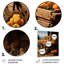 «Harvest Hues Papaya Fruit Perfection I», art mural en métal sur les fruits-1281541479