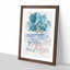 View Of Dee Why Beach In Australia - Single Picture Frame Print on MDF-56924645-56924648