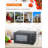 CHM Series COMMERCIAL CHEF 0.6 Cu.Ft Microwave with 6 Power Levels, Black