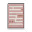 Impression sur toile «Pink Bauhaus Minimalist Circuitry II» -1357539265-1357539292