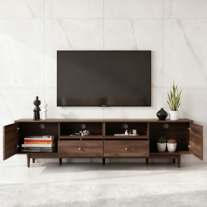 76" TV Stand with Drawers for TVs Up to 85 inches for Living Room/Bedroom