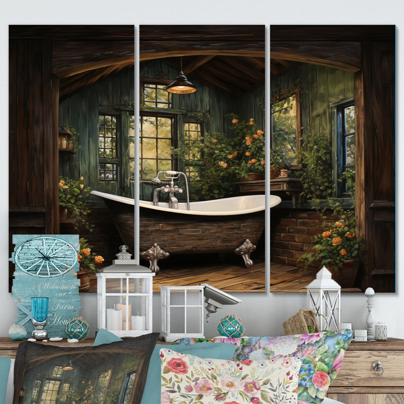 Ensemble de décorations murales en métal Afton - Bath & Laundry