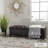 Christopher Knight Home Dark Brown PU Storage Ottoman Bench with Rubberwood Legs & 300 lb Capacity, Contemporary-323285660
