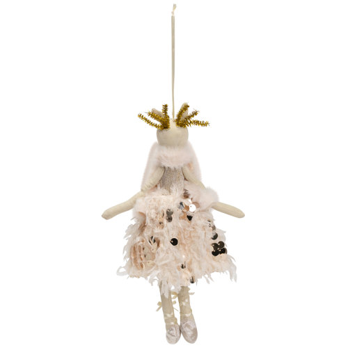 Northlight Reindeer Ballerina Hanging Christmas Figure - 12