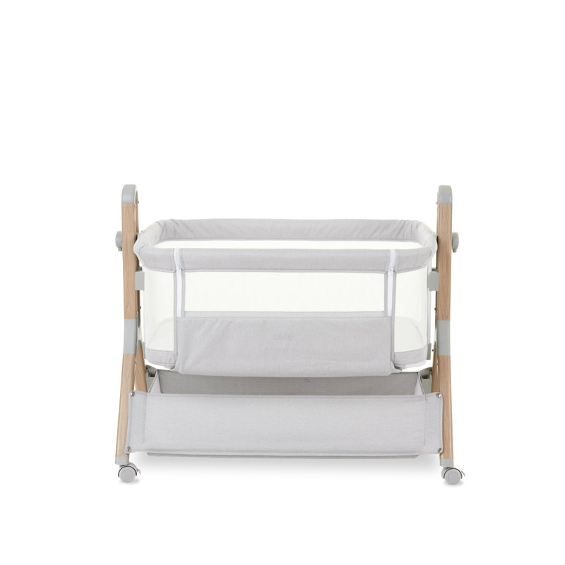 Cloud Bedside Crib, Grey