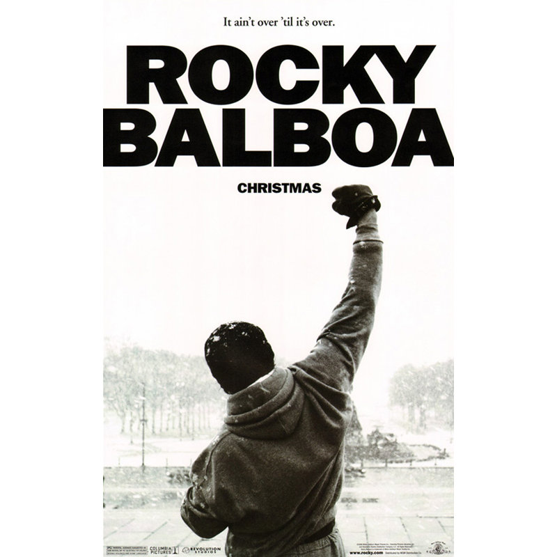 Rocky Balboa, H 18 po x l 11 po