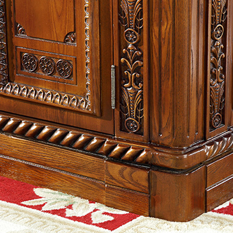 Bureau sculpté de style américain