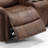 7-Piece 97.4" Wide Classic And Overstuffed Soft Faux Leather Power Reclining Corner Sectional With Center Console-985164561