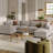 Somerdale Modern Upholstered Cloud Sectional With Ottoman-1386492518-1386492519
