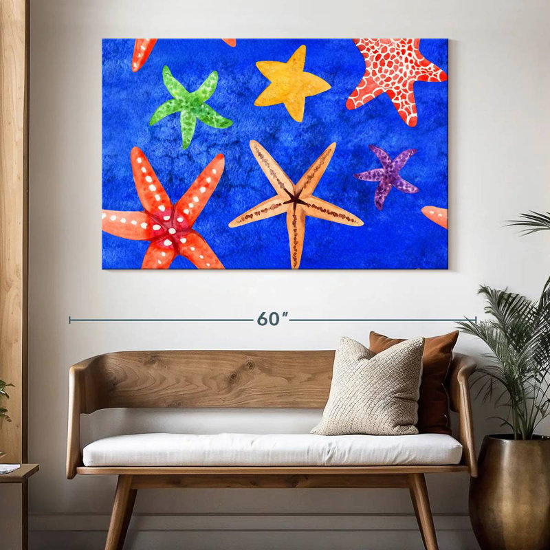 Brampt Underwater Starfish Pattern