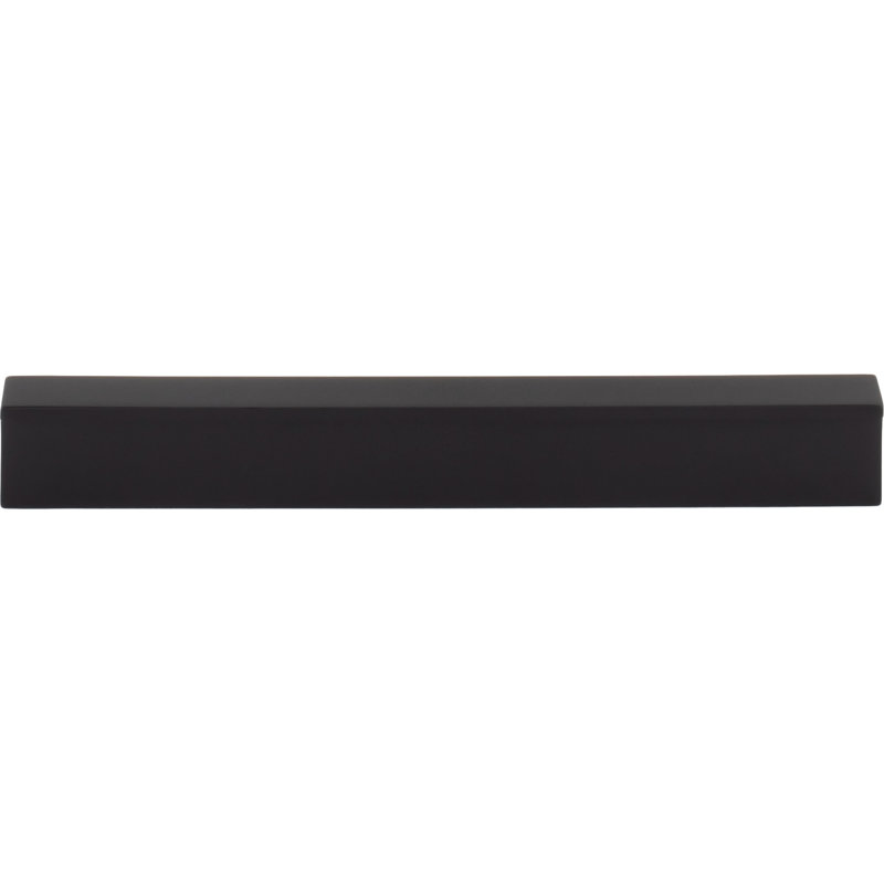 Brewer 128 Mm Center-To-Center Pinch Pull, 6", Matte Black