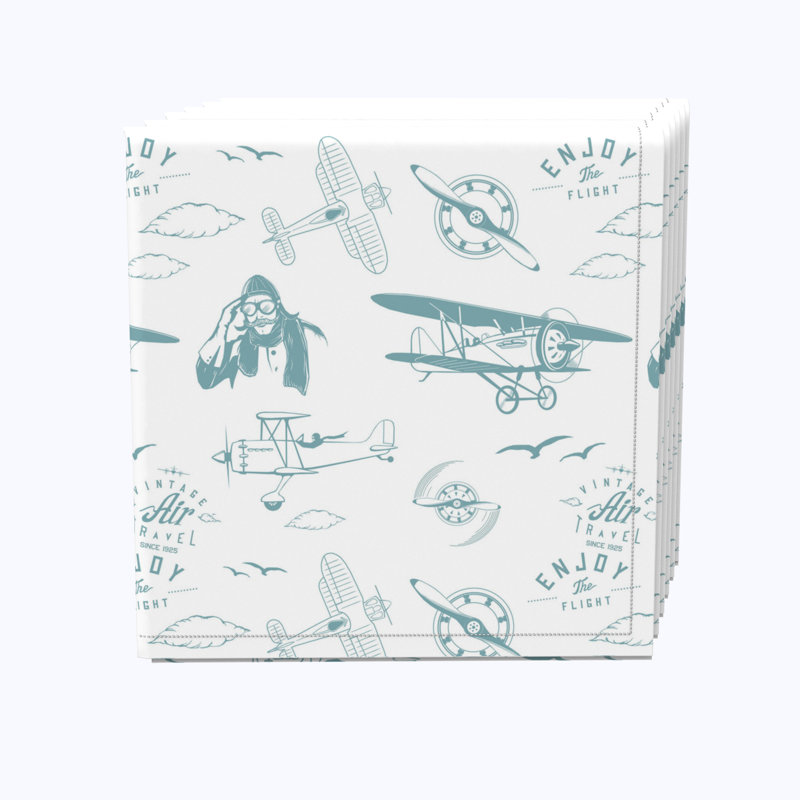 100% Cotton Kids Square Napkin