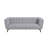 Addison Large Light Gray Fabric Sofa