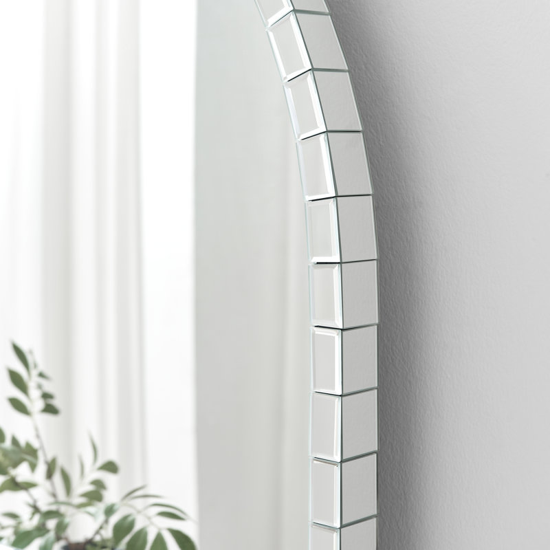 Bernelle Glass Arch Mirror
