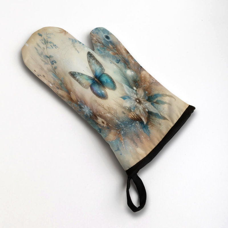 Magic Wings Oven Mitt Cotton Twill