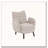 Boucle Upholstered  Accent Chair-1166052026