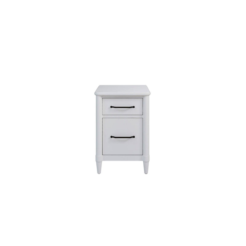 Classeur 2 tiroirs, Blanc