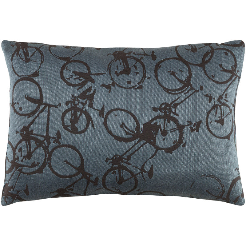 Housse de coussin électrique à pédale, Bleu ciel/noir