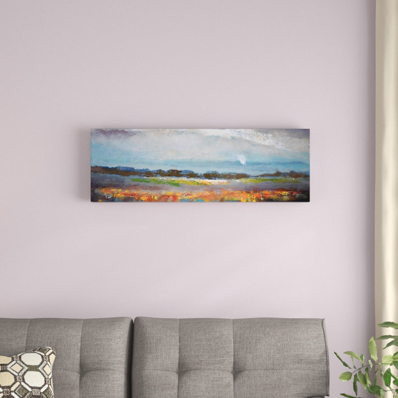 « mouse rain », reproduction sur toile, H 12 po x l 36 po x P 1,5 po