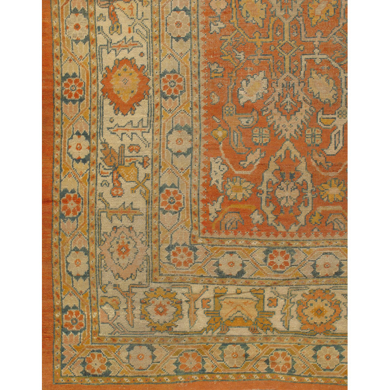 Tapis turc antique Oushak