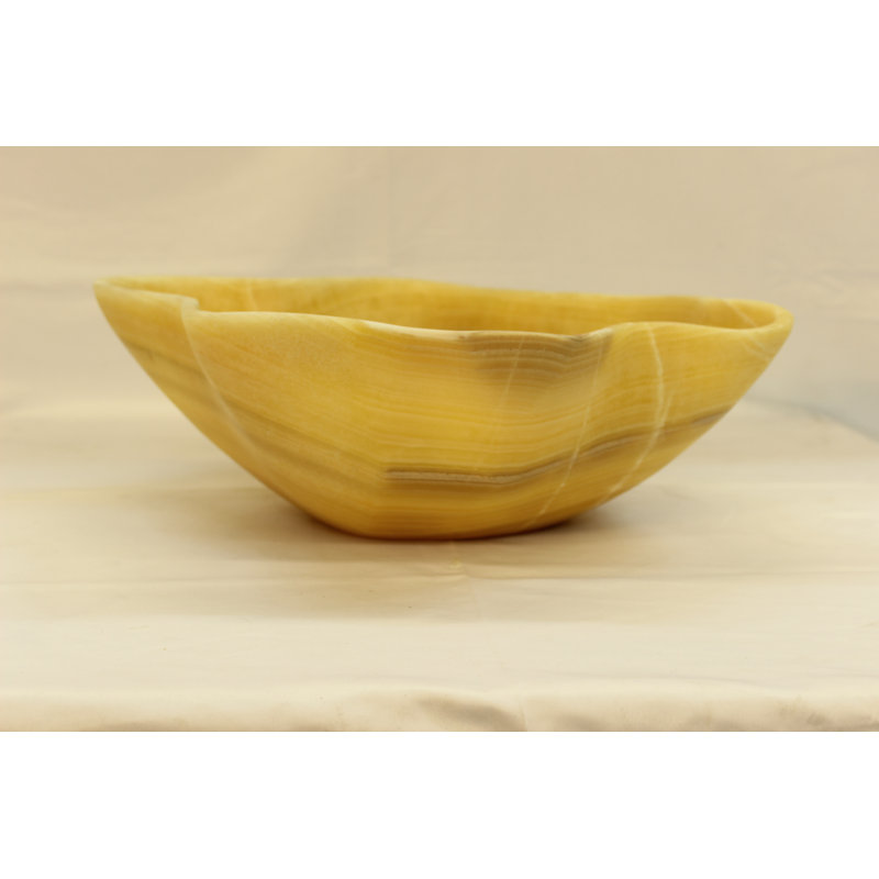 Blonde Camel Onyx Centerpiece