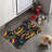 Radiant Jack-o'-lanterns - 1 Piece Bone Shape Feeding Mat