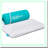 UltraThin Memory Foam Flat Pillow - Premium Stomach Sleeper Pillow for Neck and Back Support with Removable Rayon From Bamboo Case