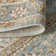 Stickney Floral Medallion Chambray Blue/Ivory Rug