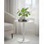 Table de bout en métal Ashlay au design scandinave-768669508