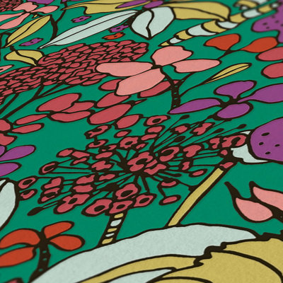 Rouleau de fleurs Zetta