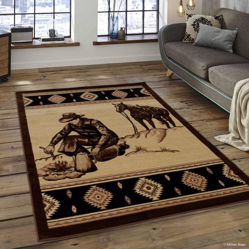 Idris Geometric Indoor Rug, 5'2" x 7'2"