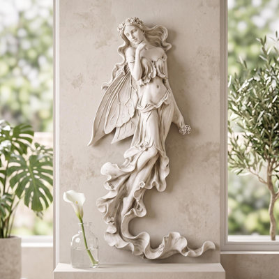 Brianna the Summer Breeze Fairy Wall Sculpture