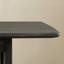 Banc en bois massif noir-2081487264