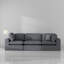 Canapé modulaire rembourré 3 pièces Jossa-1663001311