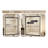 Tempered Glass with Explosion Proof Film, Aluminum Frame Double Sliding Shower Door, "1/4 (6 mm), Stainless Steel handle, Matte Black