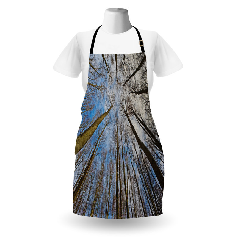 No Pattern Bib Apron