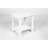 Folding Chair In White With Side Table. Spacious And Relaxing Chair. . To Harsh Weather. Easy Assembly Table, 3, White. Comfortable . Elements. Assemble-1884637648
