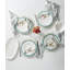 Lenox Chirp Saucers/Party Plates, Set of 4
