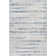 Addilyn Machine Woven Striped Dark Blue/Beige Area Rug