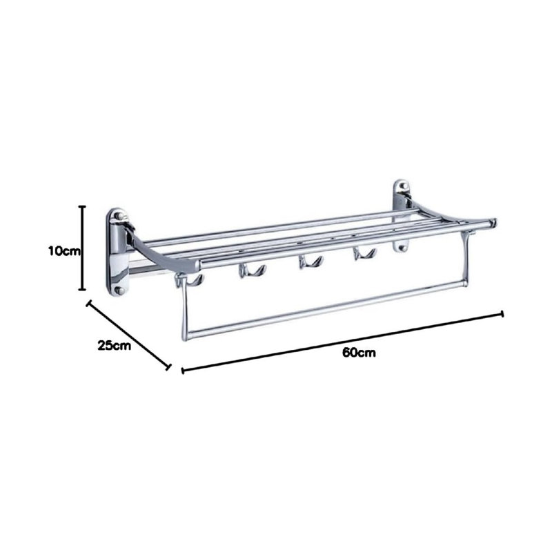 Wall Mounted Required Towel Rack