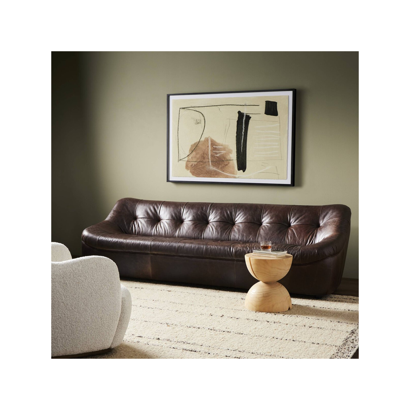 Elta 106'' Upholstered Sofa