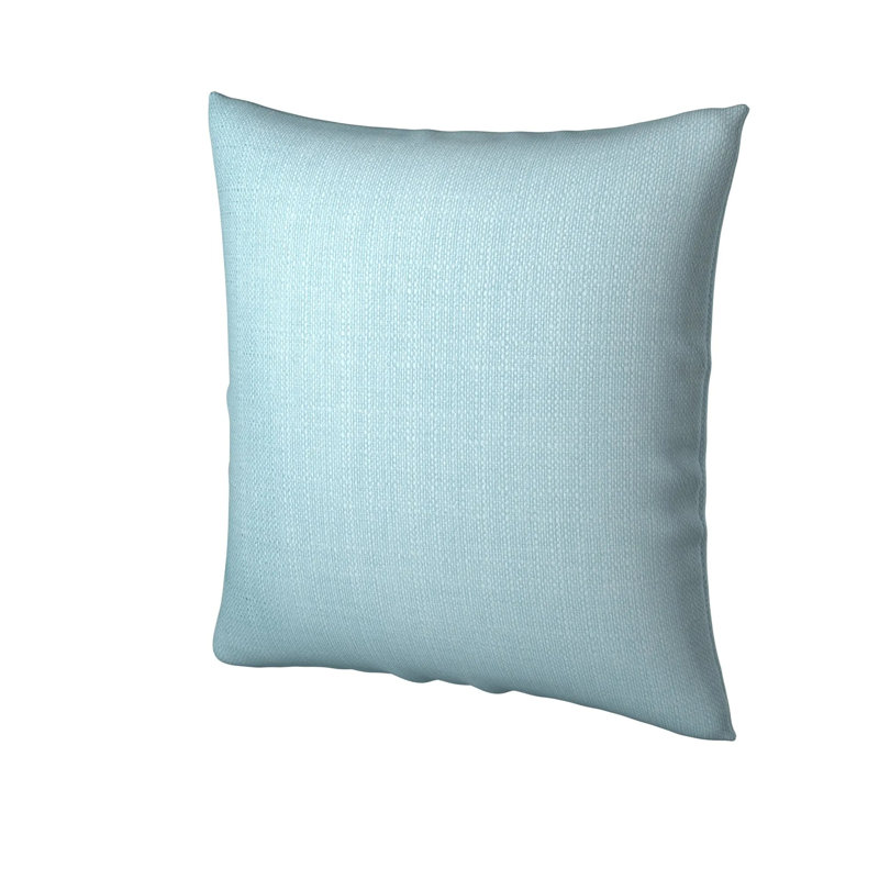 Housse de coussin Randal, bleu, H 20 po x l 20 po x P 4 po, Down Blend