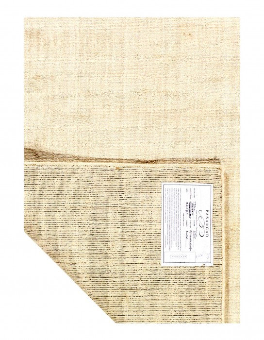 Tapis en laine d'agneau unique 5 pi 1 po x 3 pi Ceridwyn Ivoire